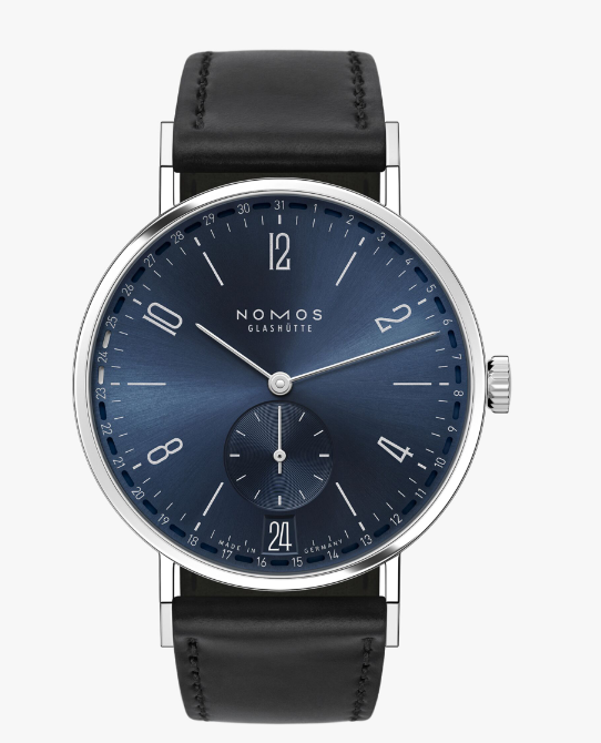 NOMOS GLASHUTTE TANGENTE 2DATE BLUE 136 Replica Watch